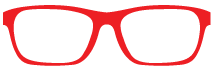 Thomas' red glasses